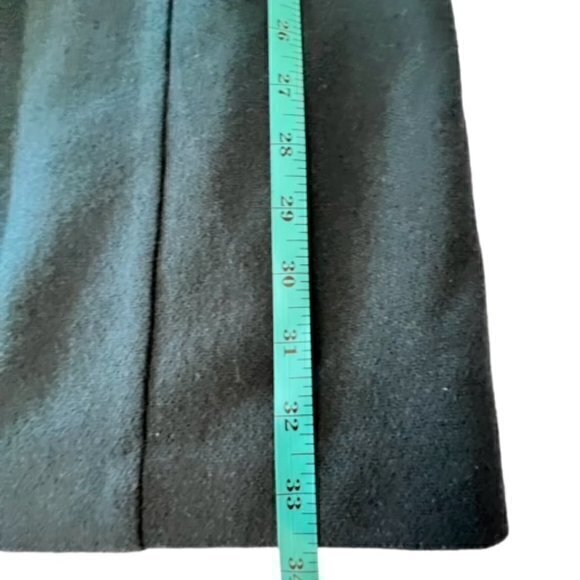 🎉PRICE REDUCED🎉 VTG Worthington 8P Green 100% Wool Lined Jumper Dress Pockets - Picture 11 of 13